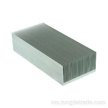 Casting Die Aluminium Extrusion Heat Sink yang disesuaikan